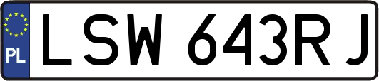 LSW643RJ
