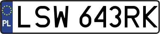 LSW643RK