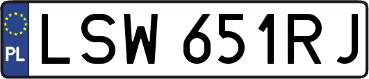 LSW651RJ
