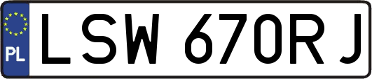 LSW670RJ