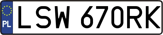LSW670RK