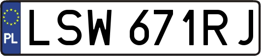 LSW671RJ
