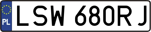 LSW680RJ