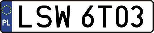LSW6T03