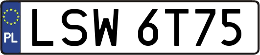 LSW6T75