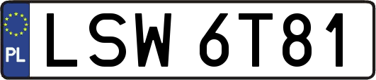 LSW6T81