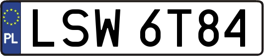 LSW6T84