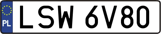 LSW6V80