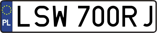 LSW700RJ