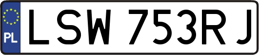 LSW753RJ