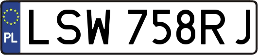 LSW758RJ