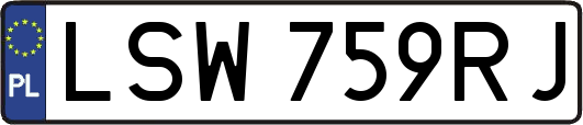 LSW759RJ