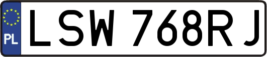 LSW768RJ