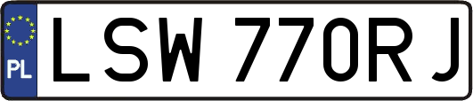 LSW770RJ