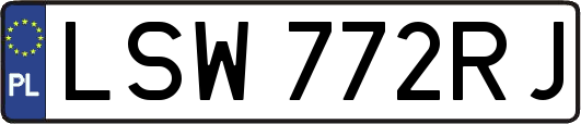 LSW772RJ