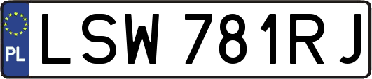 LSW781RJ