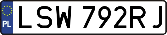 LSW792RJ