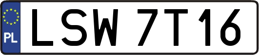 LSW7T16