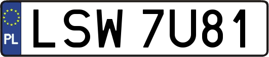 LSW7U81
