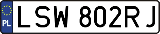 LSW802RJ