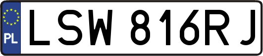 LSW816RJ