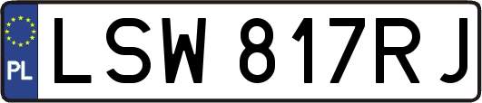LSW817RJ