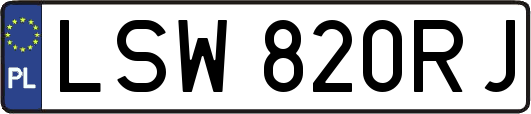 LSW820RJ