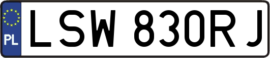 LSW830RJ