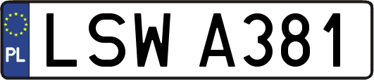 LSWA381
