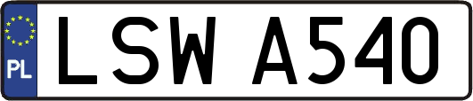 LSWA540