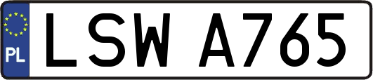 LSWA765