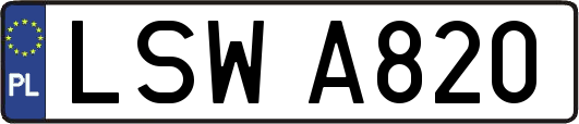 LSWA820
