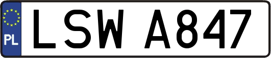 LSWA847