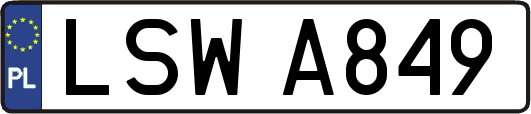 LSWA849