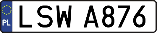 LSWA876