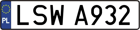 LSWA932