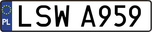 LSWA959