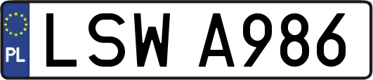 LSWA986