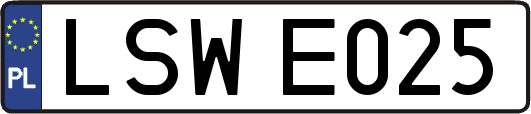 LSWE025