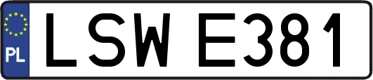 LSWE381