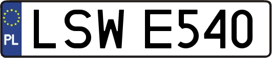 LSWE540