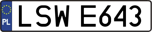 LSWE643