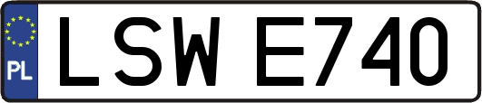 LSWE740