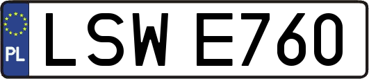 LSWE760