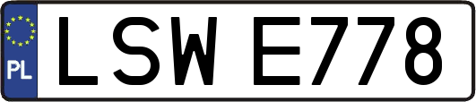 LSWE778