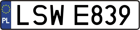 LSWE839