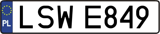 LSWE849