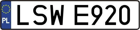 LSWE920