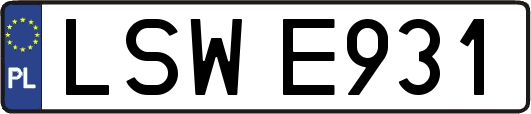 LSWE931