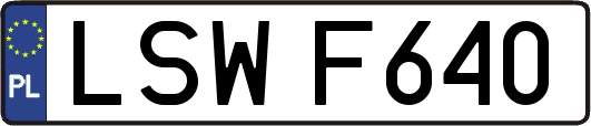 LSWF640